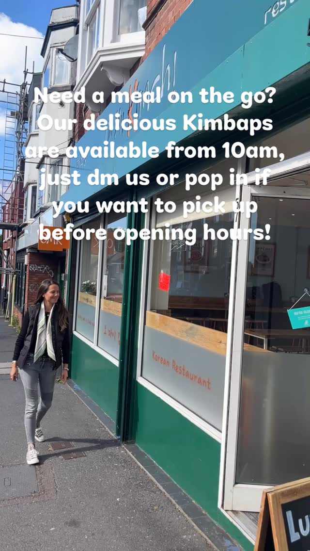 🚀 Busy day? No stress. Grab a roll, fuel your soul.
Our daily-made Kimbaps are the ultimate tasty + healthy fix to keep you powering through lectures, work, or just life. 🌯💥
Pop in and snack smart today!
#OhMyKimchi #KimbapLife #StudentEats #ExeterFoodies #FoodOnTheGo #HealthyEats #ExeterStudents #KoreanFood #GrabAndGo #EatGoodFeelGood