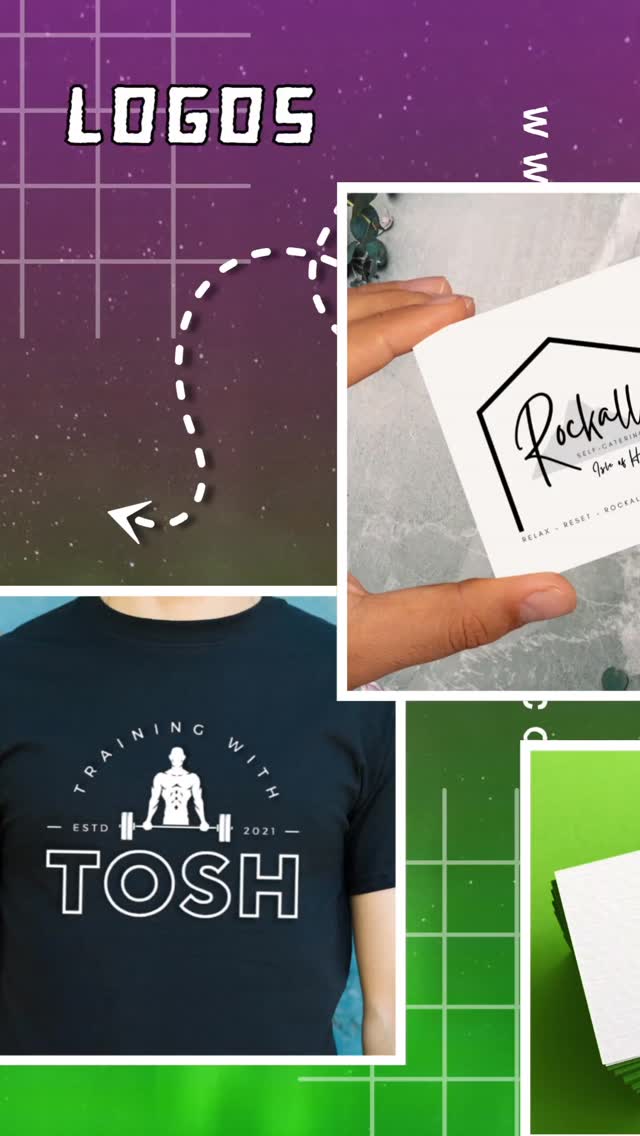 👀 Watch your brand come to life ✨
Logos that represent YOU → made by Hebridesign 🎨