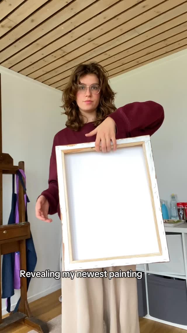 Been working on this painting for a while 🫣✨