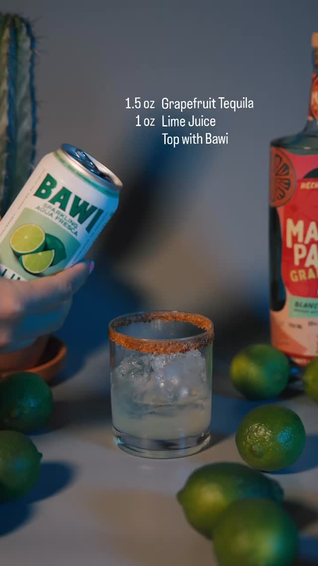 weekends are for spiked agua fresca ☀️
@drinkbawi #aguafresca #ranchwater #tequilacocktails #tequila #weekend