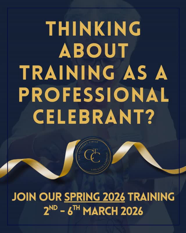 The Joy of Being a Celebrant: Holding Space for Life’s Milestones
Being a celebrant isn’t just a job; for many, it’s a calling.
It’s about stepping into someone’s story at a significant moment in their life and helping them mark it with meaning, beauty, and care.
Whether it’s a wedding, a baby naming, a funeral, or a rite of passage, celebrants create ceremonies that honour the uniqueness of the people involved.
As celebrant trainers, our role is both practical and inspirational.
We’re not just passing on knowledge, we’re shaping confident, capable celebrants who can go out and deliver meaningful, professional ceremonies.
If this work interests you, pop along to one of our Online Open Evenings or sign up for a Discovery Call.
All via our webiste www.celebrantcircle.com
#celebranttraininguk
#celebrantsupport
#celebranteducation
#celebrantcircle