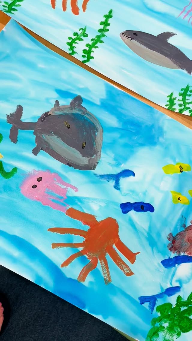 We had fun learning about ocean habitats and painting our favorite sea creatures! Creating art is a great way to solidify what we learn. Try this at home with any subject!.
New art and science classes starting in October! Gilbert | Chandler
#homeschoolfamily #arizonahomeschool #eastvalleymoms #gilbertmoms #chandlermoms