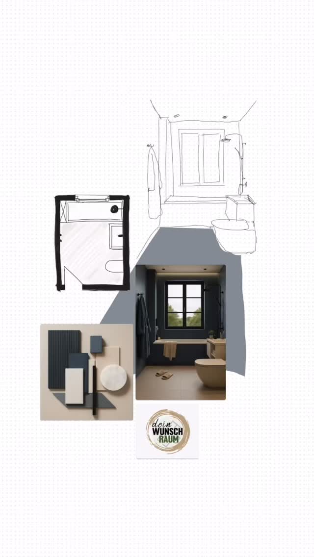 Bad Inspiration – würdest du so dein Badezimmer gestalten? 🥰
#interiordesign #interiorinspo #wohnideen #deinwunschraum #baddesign #badezimmerideen #badgestaltung #bathroomdesign #scandinavianstyle #modernliving #farbenliebe #moodboard #interiorconcept #interiorcommunity #homedesignideas