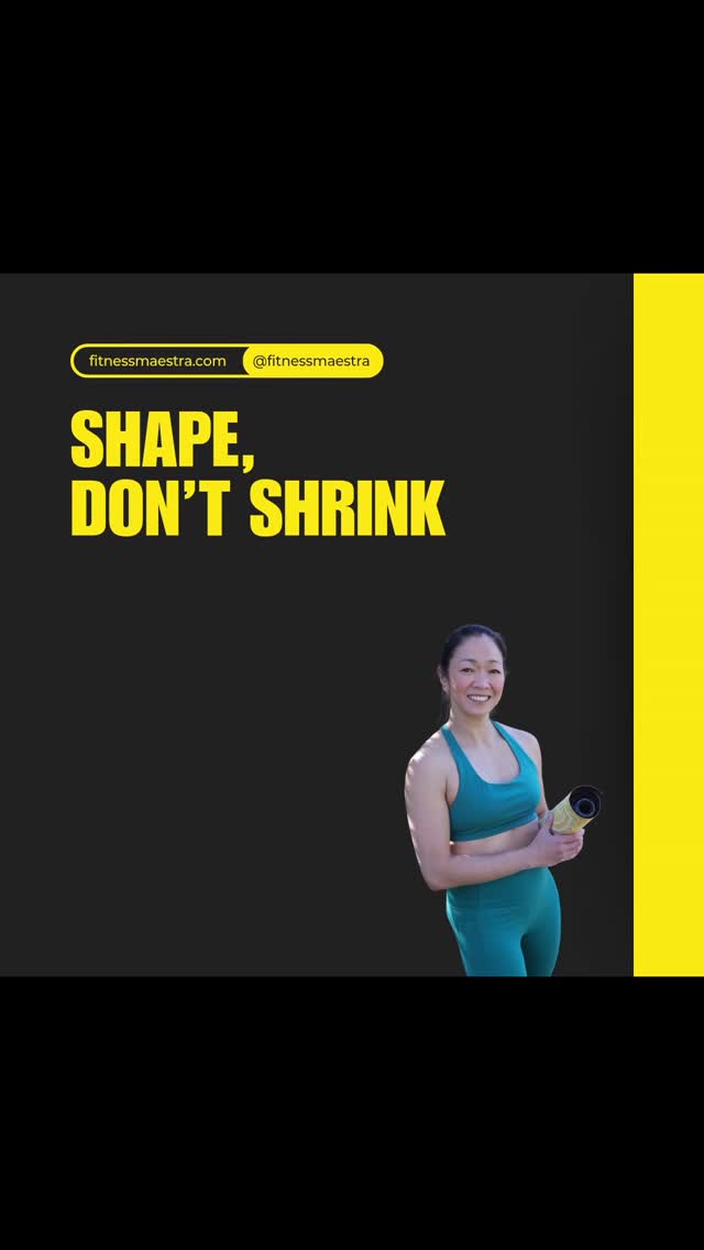 Shape, Don’t Shrink
Lifting doesn’t make women bulky—it shapes, defines, and builds vitality at every age.
It’s time to shift the focus from shrinking down to building up.
✨ Your body deserves strength, not restriction.
👉 Not sure where to start? Reach out to Fitness Maestra.
