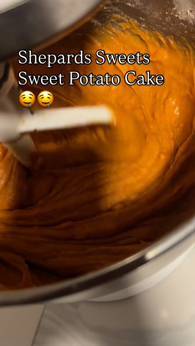 Sweet Potato Cake order yours today😉