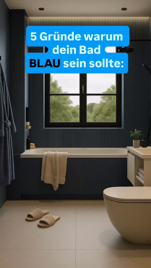 5 Gründe warum die Farbe blau 💙 in deinem Bad nicht fehlen darf.
#badezimmerideen #badezimmergestaltung #innenarchitektur #wohnideen #interiorinspo #deinwunschraum #raumgestaltung #badezimmerliebe #blauiminterior #blaueliebe #farbinspiration #colortrends #interiorfarben #raumwirkung #bathroomdesign #bathroominspo #interiortrends #homedesign #interiorinspiration #interiordecor
