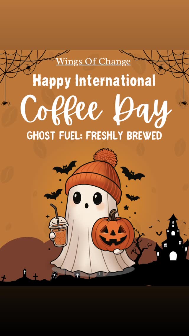 Happy Wednesday!!! 🍂
It’s the October 1st!
🎃Spooky season is FINALLY upon us and today we’re celebrating International Coffee Day!!! We definitely have a few members of our team who go especially batty for their coffee! 🦇
👻So whether it’s iced, or hot, enjoy a cup of spooktacular coffee today!
#october #internationalcoffeeday #spookyseason #boo