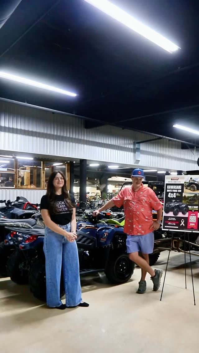 🚨 Win a 450CC Kawasaki ATV! 🚨
Pink Warrior Advocates is teaming up with Wood Cycle Country + Kawasaki this October for an incredible raffle. 💗
🎟️ Only 250 tickets available — $100 each
🏆 450CC fuel-injected, 4WD ATV (perfect for hunting, property work, or fun!)
👕 Free pink t-shirt with every ATV sold during October
💖 Portion of all October sales at Woods Cycle goes back to support local breast cancer warriors
Grab your raffle ticket today at www.pinkwarrioradvocates.org/4x4 or scan the QR code in-store. Don’t miss your chance! Great odds for a great cause!
#PinkWarriorAdvocates #FlockBreastCancer #WoodCycleCountry #Kawasaki