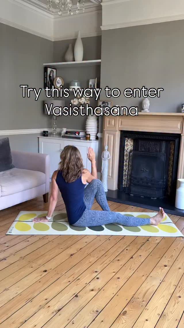 “Resilience is based on compassion for ourselves as well as compassion for others.”
― Sharon Salzberg
A short and sweet flow into SIDE PLANK or VASISTHASANA.
There is a tendency to move into this asana from Downdog or Plank but why not try this seated twist into Vasisthasana. Stack the bent leg on top of the straight leg. Or maybe grab the toe and lift the leg up high!?
Let me know if you try this.
👇 it’s a good one for the obliques! @getfit_whit
What do you think? @laurenupsidedownorsideways @geeoice_yoga @beahappyamy
I’m a little quieter on here at the moment and I’m sorry that I can’t post as much. I’m navigating a hamstring issue which has been more debilitating than I initially thought it would be.
In addition …it is difficult to know what to say as we are all witnessing a lot of chaos and it would at times seem a loss of compassion and use of angry rhetoric and “them and us”.
As a yoga teacher I will continue to hold space in my classes. Meeting students where they are, ensure that all are welcome and create a supportive kind environment I would like to see elsewhere. It’s the very least that I can do.
🧘♀️ Mat is a gorgeous @yogi.bare @orlakiely design. Code is in my bio.
#yogaideas #vinyasaflowyoga #sideplank #obliques #yogasequence #movementmedicine #londonyogateacher #yogaforallbodies #movementpractice