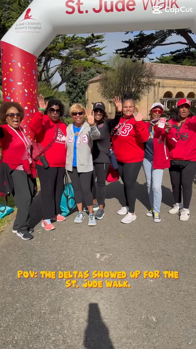 Today, we walked for a cause. SFAC joined chapters from across the Bay Area for the annual St. Jude walk.
We raised more than $3000 towards the fight against childhood cancer!
Join the fight and donate to the Delta Sigma Theta Sorority Inc. - San Francisco Team for St. Jude!
#stjude #fightchildhoodcancer #beatcancer