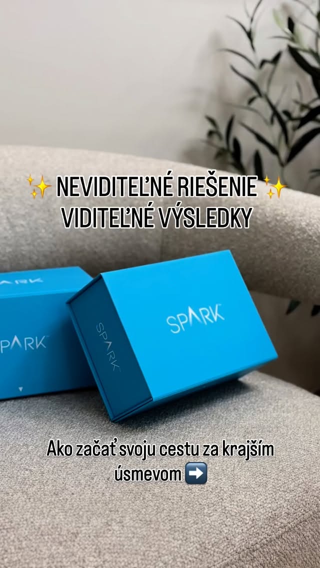 Neviditeľné riešenie. Viditeľný výsledok. ✨🦷➡️ Alignery SPARK – diskretná cesta k Vášmu rovnejšiemu úsmevu. Chcete vedieť či je neviditeľný strojček Spark vhodný aj pre Vás? Objednajte sa na čeľustno-ortopedickú konzultáciu online na www.drmandicakova.sk alebo telefonicky 0911 212 124 . Dr.Mandičáková - ambulancia čeľustnej ortopédie. #dr_mandicakova #kosice #ortodoncia #zubnylekar #zubnestrojceky #aligners #spark