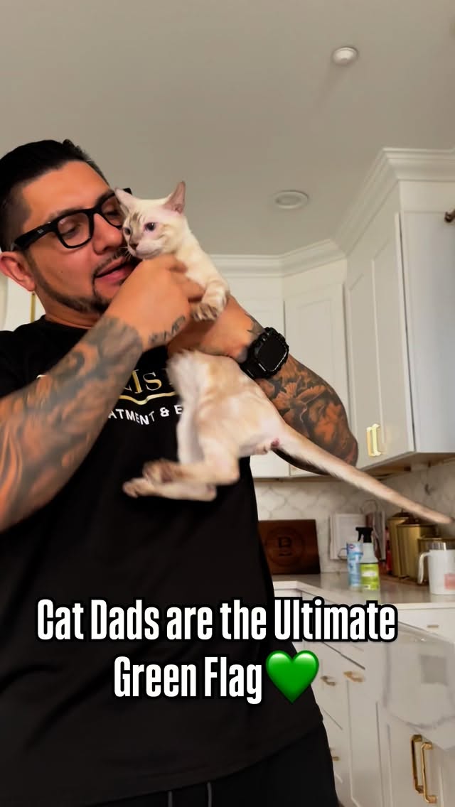 Cat Dads are the Best! #Catdads #bengalcat #socalbengals
