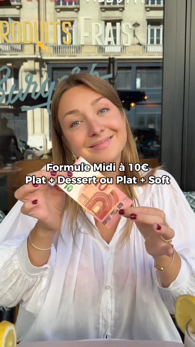 Plat / Dessert pour 10 balles ? 🥹
C'est encore un bon plan du Balou ! Tu peux choisir entre : plat + dessert ou plart + soft pour seulement 10€, nous remercie pas !
Ps : Uniquement au Balou Paris 3