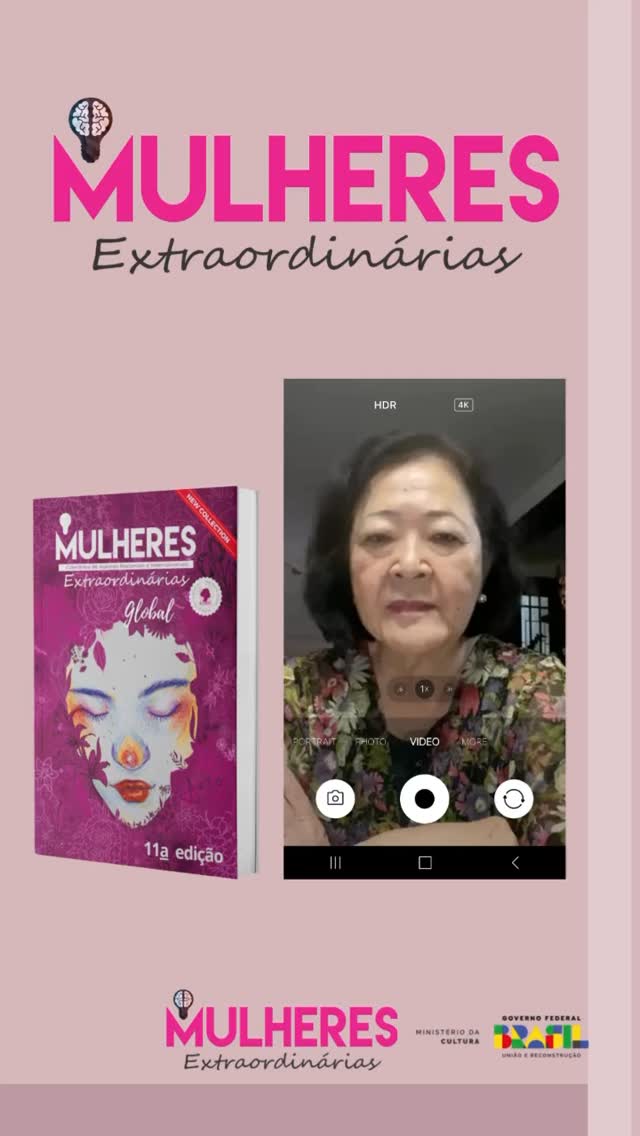 Recadinho da nossa querida @angelatamiko para o lançamento da edição Global Mulheres Extraordinárias 2025! #mulheresextraordinárias #havaianas #mulheresextraordinárias #editoraanjo #international