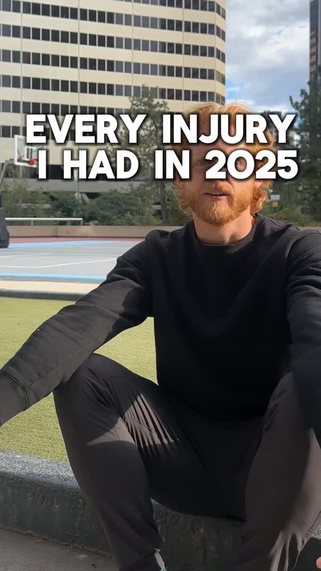 Here’s everything I injured during the 2025 season and how long I was out.
Hint: a lot of things hurt but I didn’t miss much playtime.
When I hurt my knee at ESC, I was pretty devastated. Some dude charged into me when I was in the air and caused me to land in the worst way. My knee stiffened up later that night and I swore I was out for the season.
To my surprise, I only missed one full practice. Then I was able to get through drills during the next one, and then full speed the following.
There’s a lot of talk about bullet proofing and I want to make it clear that it’s impossible to make yourself invincible.
It is possible, however, to make yourself more resilient.
That comes simply from following a structured training plan for a long time. No secret mobility or recovery tricks. Just get stronger and increase your body’s ability to handle more things.
Let me know if you have any questions about how to manage injuries and keep performing at your best.