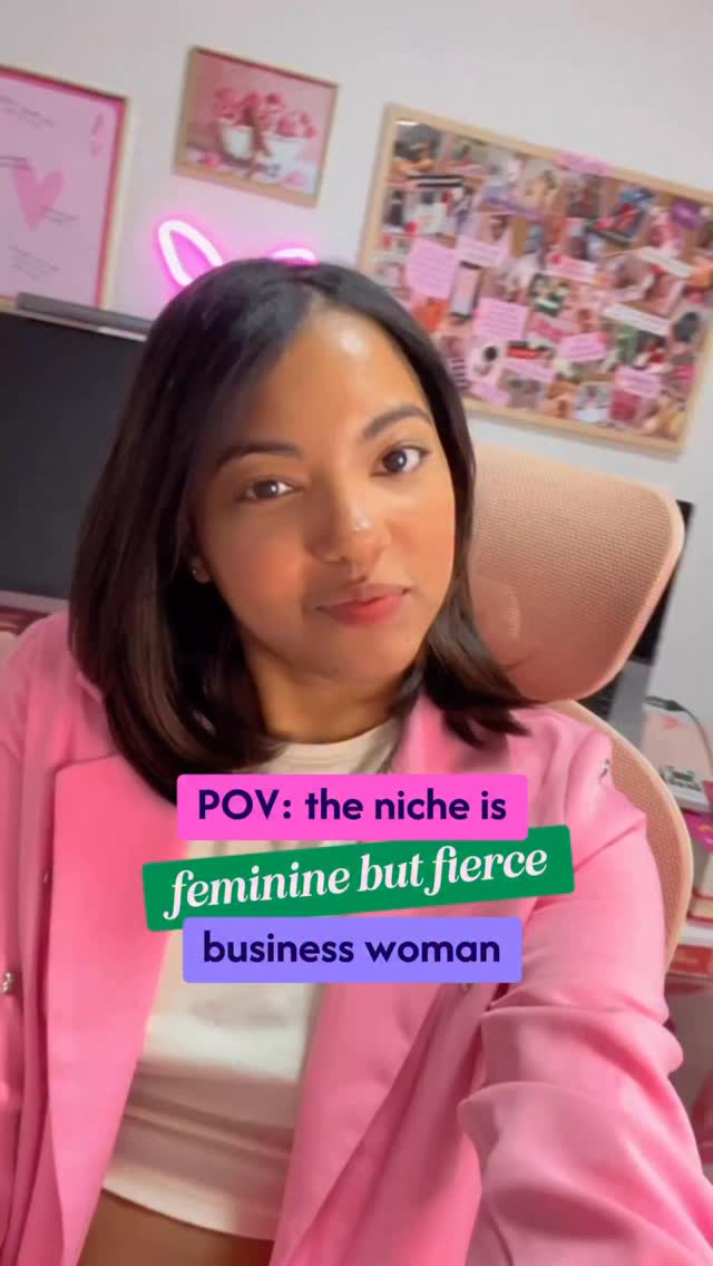 POV: the niche is feminine but fierce business woman
Because being “soft” and being “strong” aren’t opposites, they’re your superpower. Your brand should reflect that balance: feminine enough to turn heads, fierce enough to own the room. 💼💖
If you’ve been waiting for a sign to level up your branding and step fully into your power… this is it, queen. Your audience is ready, are you?
👇 Comment FIERCE if you’re claiming that energy in 2025..
.
.
.
#feminineandfierce #bossbabebranding #branddesigner #luxurybrandidentity #branding #brandingstudio #brandidentity #branddesigner #brandingdesign #brandstrategy #graphicdesigner #colorfulbranding #logodesigner #graphicdesign