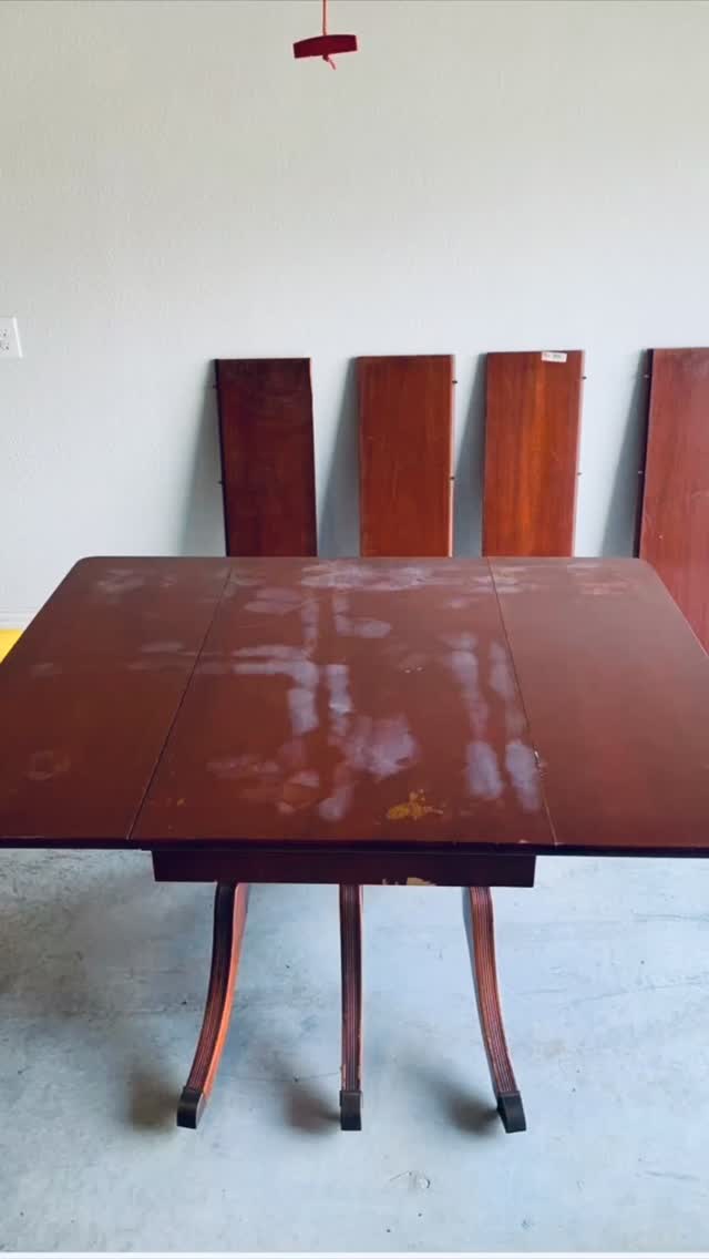 The kids were in the shop putting in work—helping get this table delivery-ready, testing repairs, and practicing their sales pitch. #nofreemoney #trainingthemright #payday #dadlife