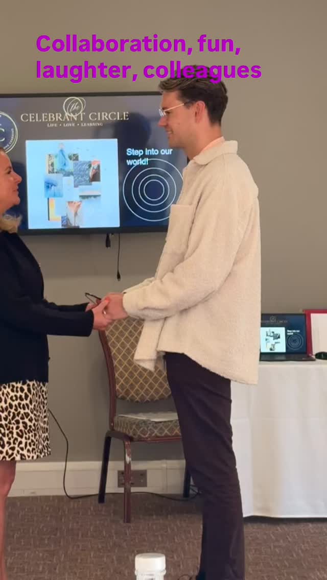 Day two and the bonds between our celebrant trainees strengthen. We work, learn and laugh together. Our roles is about people, so being with others in your celebrant journey is important. 🍁🍁. Find out more via the ⛓️💥🔝. #celebranttraininguk #celebrantcircleuk #celebrantmentor #celebrantsupport