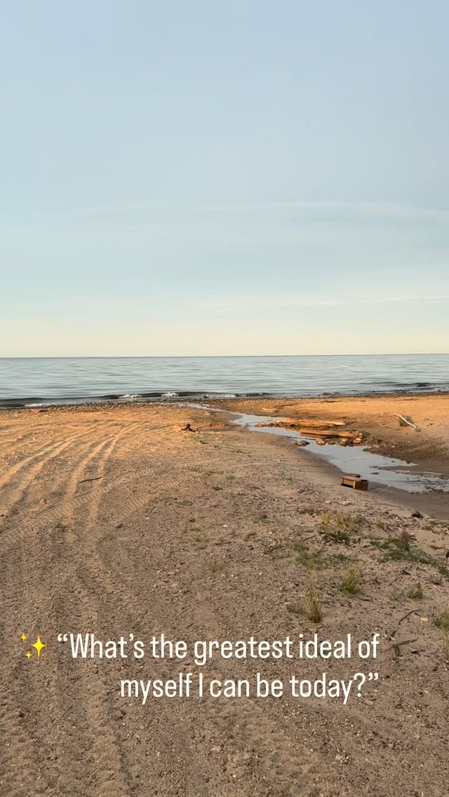 The busyness of the last few months — the move, other happenings — pulled me away from my practices of meditation, mindfulness, gratitude, and Reiki.
I’m grateful to be finding my way back. It feels like baby steps, like starting over. But this morning I listened to Dr. Joe Dispenza share about his accident and how his journey began. At the end, he said:
✨ “What’s the greatest ideal of myself I can be today?”
I wrote that down.
And now I’m asking myself that each morning.
So today, I’ll ask you too:
👉 What’s the greatest ideal of you that you can be today?