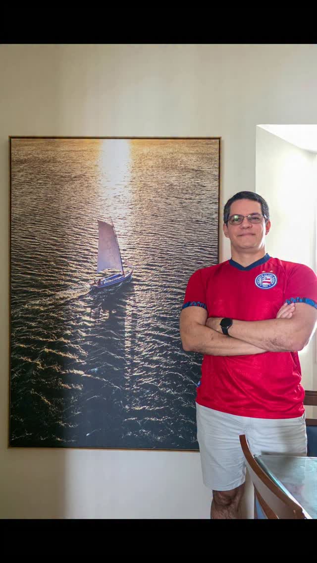 A alegria nunca diminui.
É sempre muito bom colocar um quadro na parede.
Impressão e moldura: @tarcisoalbuquerque_atelier