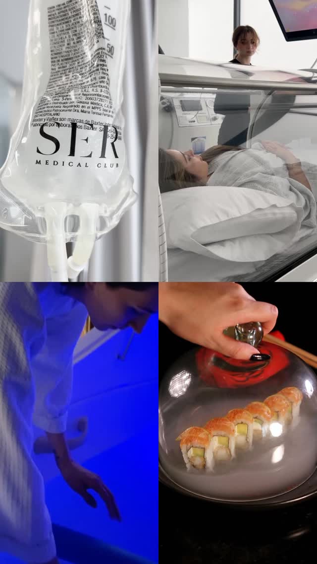 Circuito Recovery de Club SER ✨
Un ritual de bienestar creado para quienes valoran lo exclusivo.
Oxigenación en cámara hiperbárica, Bienestar desde adentro con Sueroterapia intravenosa, relajación profunda en cámara de flotación y un cierre gastronómico en OMM by Seratta.
Una experiencia única que combina ciencia, descanso y placer.
📲 Reserva hoy y vive el lujo de cuidarte.
