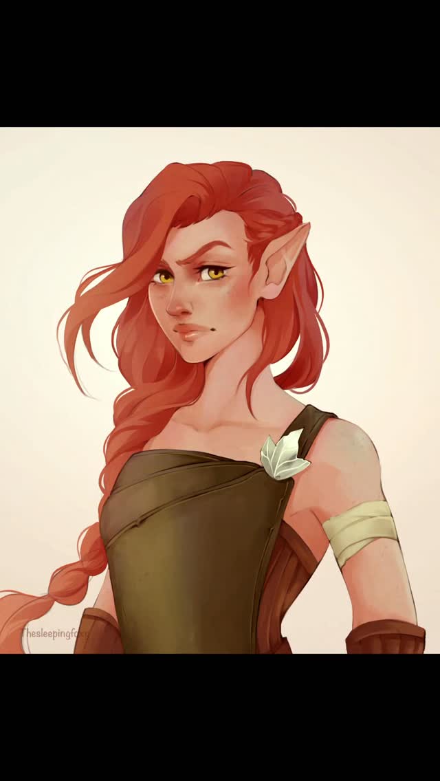 Elf ~ Process video 🌿
#artreels #characterdesign #fantasyart #illustration #artistsoninstagram