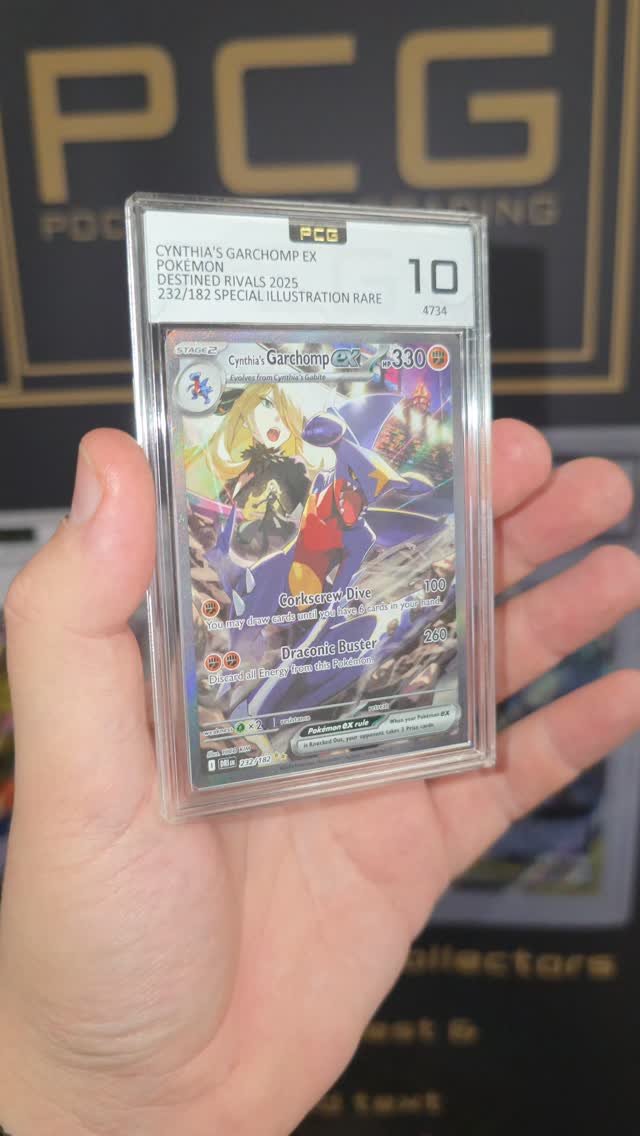 How gorgeous is this card? Even more so in a gem mint 10 PCG slab 😍😍😍