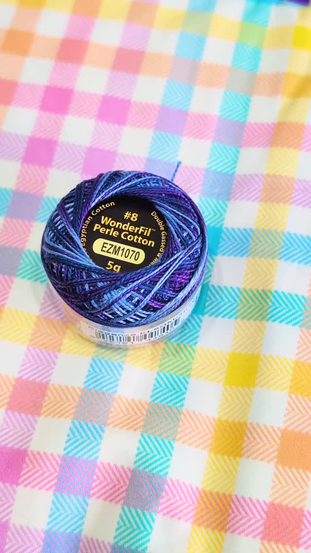 What do you think of my new class sample?
I love it! 😍
Thank you @wonderfilspecialtythread for the thread it absolutely lived up to it's name and was perfect for this project.
It's so soft and smooth to stitch with, now I've tried it, I prefer it to DMC perle! It's by far superior and I can't wait to use more of your wonderful threads now I'm part of your teacher program!
I'm going to use some of What's left for my snake lace bookmark because it's too fabulous a colour not too...whites just so unimaginative!
*Sample sent with no expectations, I just love it!
#gifted #wonderfilspecialtythreads #egyptioncotton #embroiderytutor #lovedit #perlethread #gingham #sashikoembroidery