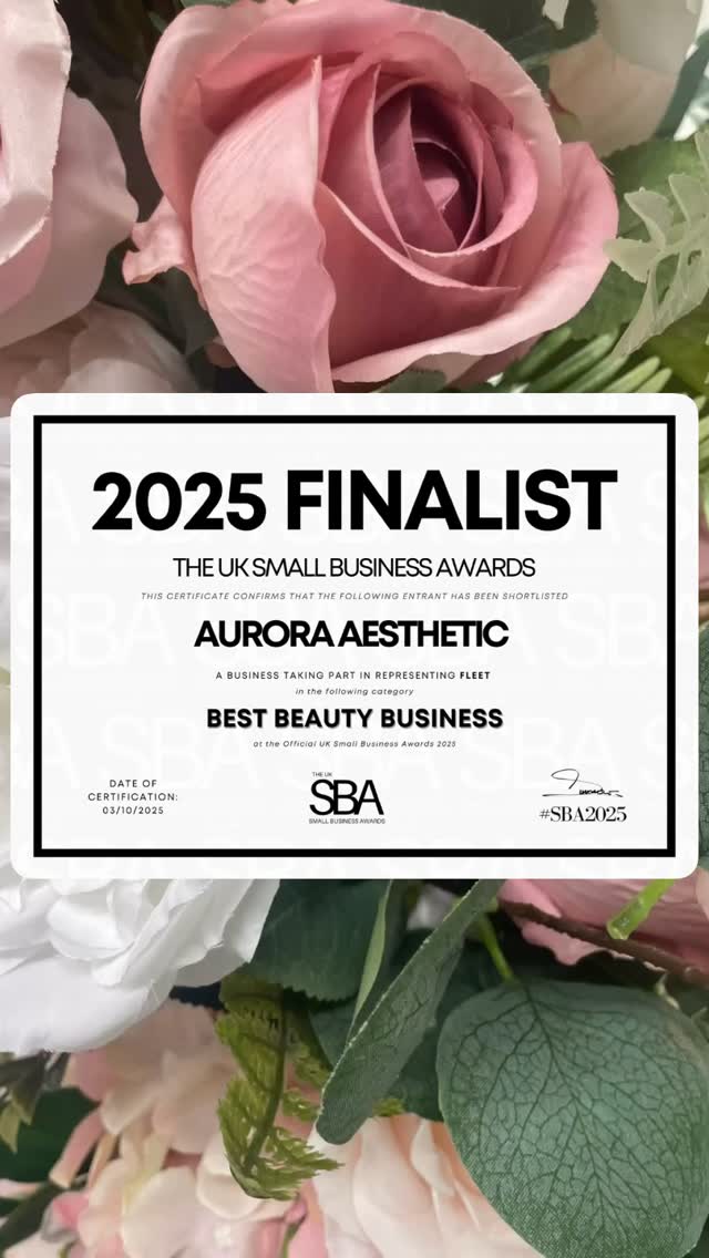 ✨ We’re so excited to share that we’ve been selected as finalists for Best Beauty Business! ✨
We couldn’t be prouder – we truly have the dream team 💫🩷
A huge thank you to everyone for your continued support – we appreciate you all so much 🩷
#DreamTeam #Finalists @smallbusinessawardsuk