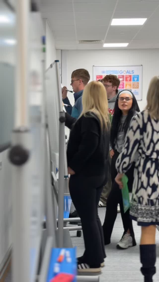 Storytelling is such a huge part of video content creation. We have so many tools to help us online now but sometimes there’s magic in moving offline and going back to the whiteboard #videotraining @growthhubsetu @setuireland