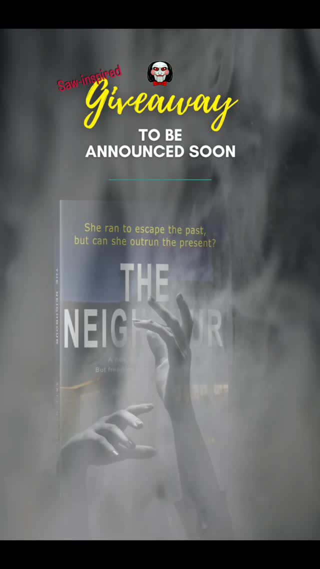Do you want to play a game? 🩸
I’ve been a little quieter than usual the past few days (needed some rest and reset 🤧🧟♀️), but I’ve also been planning something fun…
A limited-time, Saw-inspired book giveaway is on the way!
If you voted in my stories last week, you’ll know it was a very close call. A 50/50 split between two out of the three books suggested. So out of the two, I've selected the book that's right for the spooky season! 👀👻
📚 I’ll be announcing all the details here very soon, so make sure you hit follow if you want a chance to win this complimentary suspense thriller book.
Can’t wait to share more with you soon…
❓What’s the scariest game you've ever played?