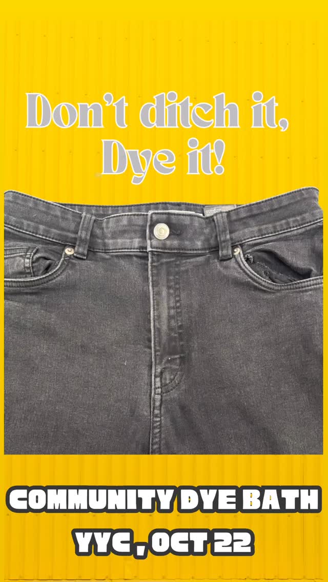 🖤 Do your favorite black clothes need a refresh?
On October 22, Costume Alchemy is hosting our very first Community Dye Bath—starting with the fan-favorite: Black.
That means you can get your pieces professionally dyed at just a fraction of the cost. All you have to do is drop them off before Oct 22, and we’ll take care of the rest.
Follow the link in bio for details!