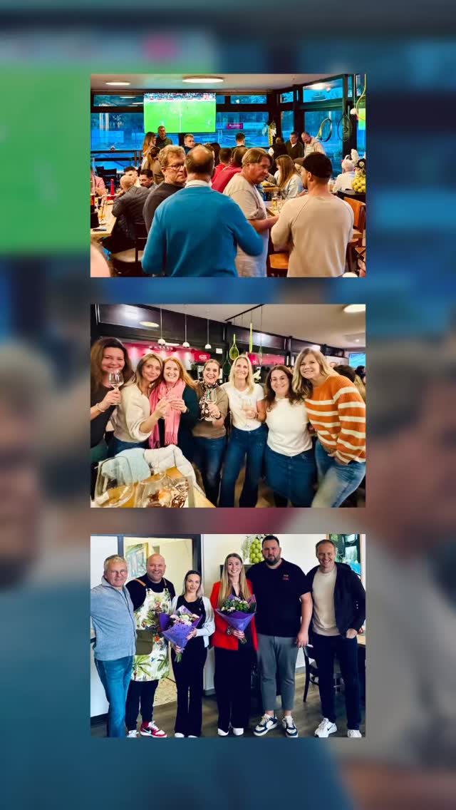 🎉 daniko ist eröffnet – und wie! 🎾🍷
Was für ein Abend im TC Lechenich!
Viele bekannte & neue Gesichter, mega Stimmung und einfach alles am Start:
🍝 Leckeres Essen
🍹 Starke Drinks
🛎️ Service on point
🛋️ Frische Möbel & stylishe Deko
⚽ FC Köln live auf Sky – natürlich mit Sieg!
Danke an alle, die mit uns gefeiert haben – so macht Auftakt Spaß! 😍
Kommt bald wieder vorbei – wir sind ready! 🙌
#daniko #TCL #Lechenich #Eröffnung #GastroLiebe #fcsky #CologneVibes #feiernmitfreunden