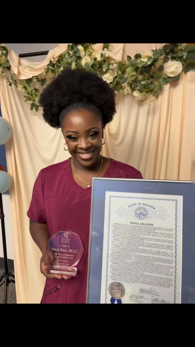 I got a proclamation yall! For my dedication & service to my community. Serving lactating families through the roller coaster journeys is an honor. I love what I do! Thank you to all my families that welcomed me into their lives for guidance & support at such a vulnerable time. It is truly my honor! Aug 30th is my day! 🥳🤪🙌🏾 #lactationsupport #ibclc #RootedInPurpose #CommunityLove #blackbreastfeedingweek2025