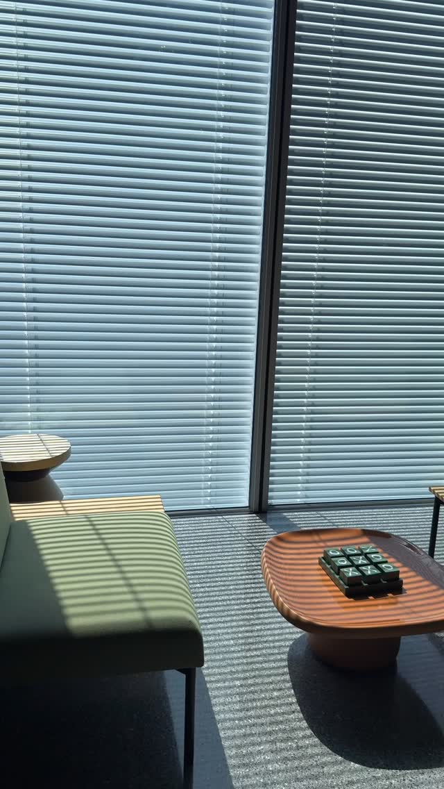 A calm and intimate spot in the workspace. @pitaro.il @tollmansdot