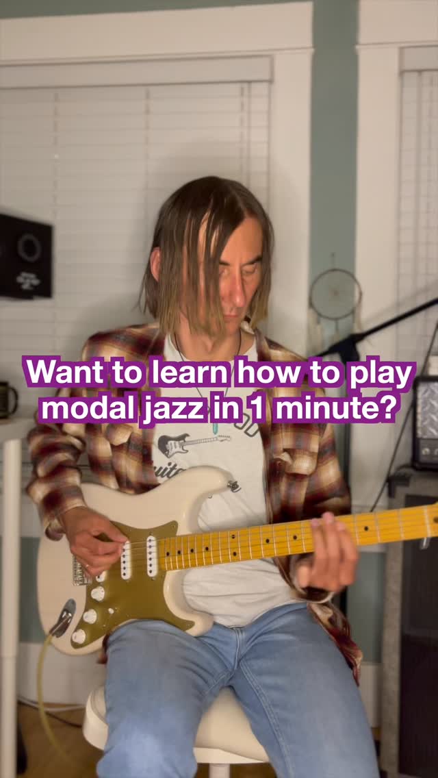 Ever wanted to play modal jazz but thought it was too complicated? Here’s how to nail it in just 3 easy steps:
1. Groove on a bass line in A Dorian
2. Layer some quartal chords for that modal vibe
3. Solo with E minor pentatonic for instant color
Bonus tip: Add half-step approach notes to your chord tones for pro-level flavor.
Available for private and online guitar & bass lessons in Hollywood and Online
#HollywoodGuitarLessons #loop #JazzGuitar #LearnGuitarLA #GuitarLessonsOnline