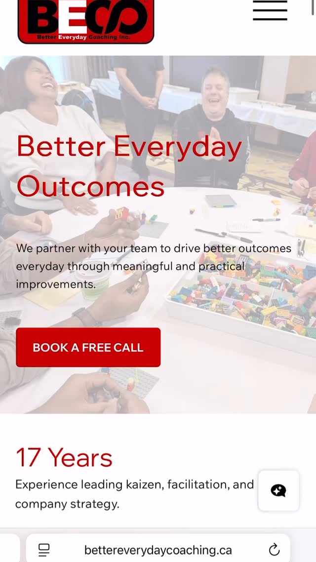 Check out the new website we launched with @bettereverydaycoachinginc
Improve your services and operations. Their vibrant team of improvement experts are committed to unleashing the power of continuous improvement across a variety of industries.
#markhambusiness #markhamontario #digitalemarketing #websitedesigners #websiteoptimization e