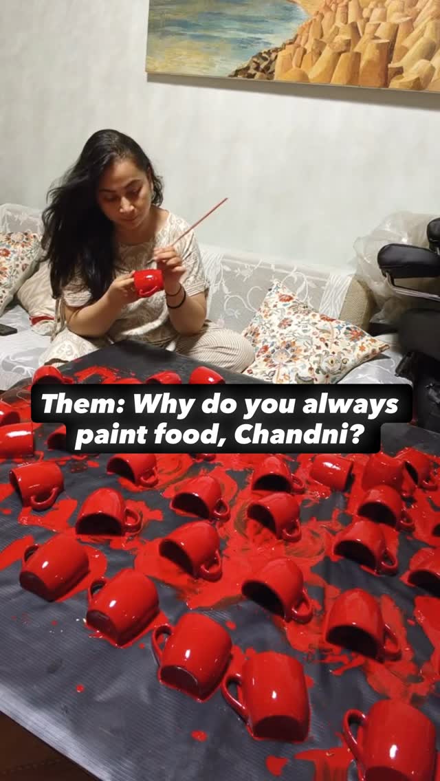 Agree? What’s the one dish you’d want me to paint next? 👇
#FoodOnCanvas #RelatableArt #FoodArt #POVArt #ArtReels #foodreels #ViralReelsIndia #tasty #maggi #ArtThatConnects #CreativeReels #DailyArt