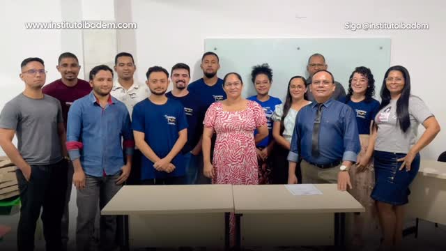 Uma de nossas turmas do Básico tem um recado pra você 🫵🏼
Venha fazer parte dessa história:
VEM PARA O IBADEM!
Quer saber como? Digite TEOLOGIA que te enviamos.