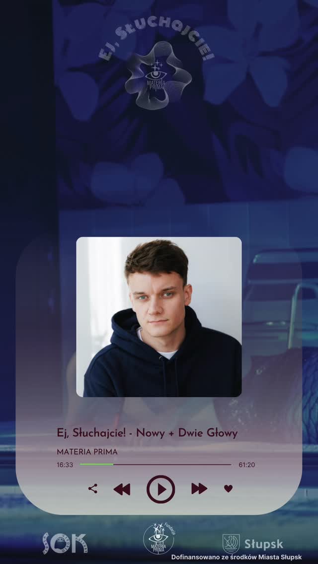 „Nikt was samych z szafy nie wyjmie”. 💥
Mocne, co? To słowa, które w szkole teatralnej usłyszał nasz ostatni gość, Kuba Mielewczyk @mielewczyk.kuba z @nowyteatr . To jedna z tych prawd, które na początku trochę bolą, ale są absolutnie kluczowe.
Czekanie na swoją szansę to mit. Trzeba ją sobie stworzyć samemu.
Posłuchaj całej rozmowy o odwadze, determinacji i braniu spraw w swoje ręce! Cały odcinek czeka na Ciebie na platformach streamingowych! 🎧
➡️ LINK W BIO!
A Wy zgadzacie się z tymi słowami? Dajcie znać w komentarzu! 👇
Projekt tworzymy dzięki współpracy naszej Fundacji Materia Prima ze Słupskim Ośrodkiem Kultury @slupski_osrodek_kultury dzięki wsparciu finansowemu Miasta Słupska @miastoslupsk_official
#ejsłuchajcie #motywacja #inspiracja #działaj #KubaMielewczyk #teatr #sztuka #słupsk #podcastpollska #cytat #rozwójosobisty #aktor