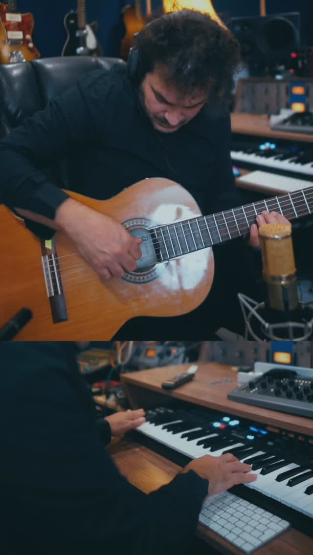 Sometimes composing is not about more action, but about subtle action and nuanced detail—leaving space for the music to sit beautifully in the background , or against picture. Plugins by @arturia_official #musiccomposition #librarymusic #composer #sounddesign #musicproducer #acoustic #guitar #chillmusic