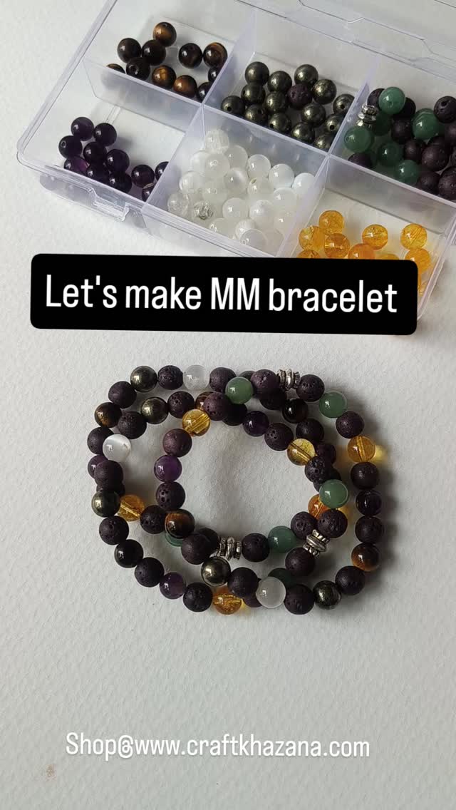 ✨ Money Magnet Bracelet – ₹499 ✨
💰 Wear your intentions, invite prosperity, positivity & success into your life.
✨ It’s not just jewelry, it’s energy.
🌟 Buy one for yourself – comment to order!
#craftkhazana #craftkhazanastory #moneymagnetbracelet #crystalbracelet #crystalhealing