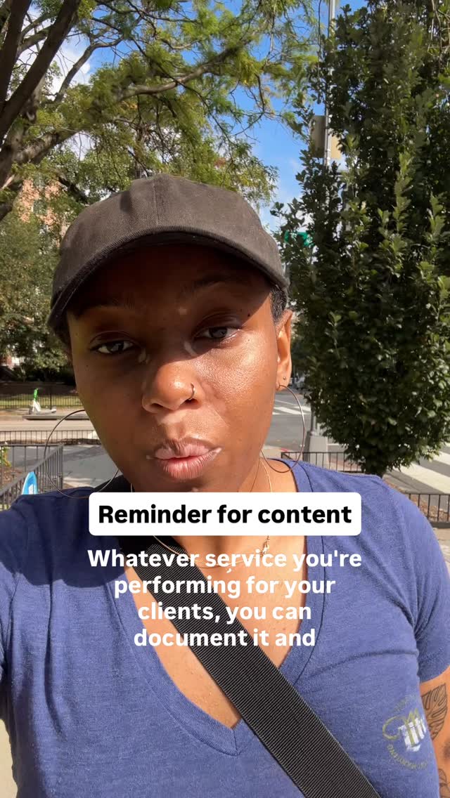 Especially if youâre a service based business. Document everything.