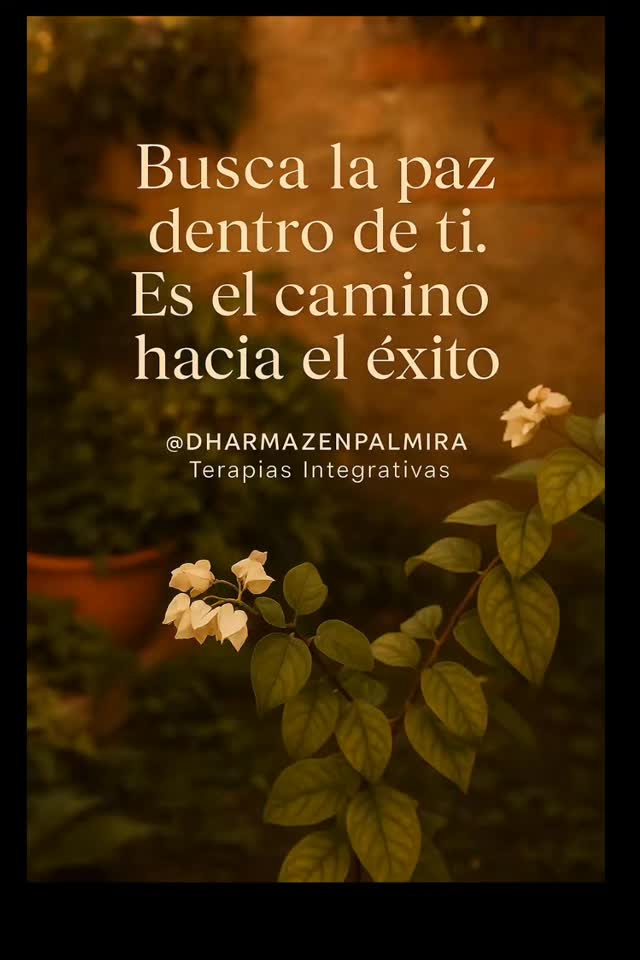 Dharma Zen Terapias Integrativas.
✨ “Cuando el cuerpo se tensa, el alma también pide pausa…”
En Dharma Zen te acompañamos a soltar el peso del estrés y reconectar con tu energía vital.
A través de terapias integrativas, unimos mente, cuerpo y espíritu:
🌿 Yoga restaurativo
💫 Sanación pránica
🪶 Biodescodificación emocional
🌕 Meditaciones guiadas y rituales
Porque sanar no siempre es comenzar de cero…
A veces es volver a ti mismo. 🌸
👉 Reserva tu sesión de valoración gratuita y vive tu primera experiencia de bienestar consciente.
📲 WhatsApp: 311 7036981
#TerapiasHolísticas #SanaciónEnergética #YogaPalmira #MeditaciónConsciente #SanaciónPránica #BiodescodificaciónEmocional #BienestarIntegral #EquilibrioInterior #AutocuidadoConsciente