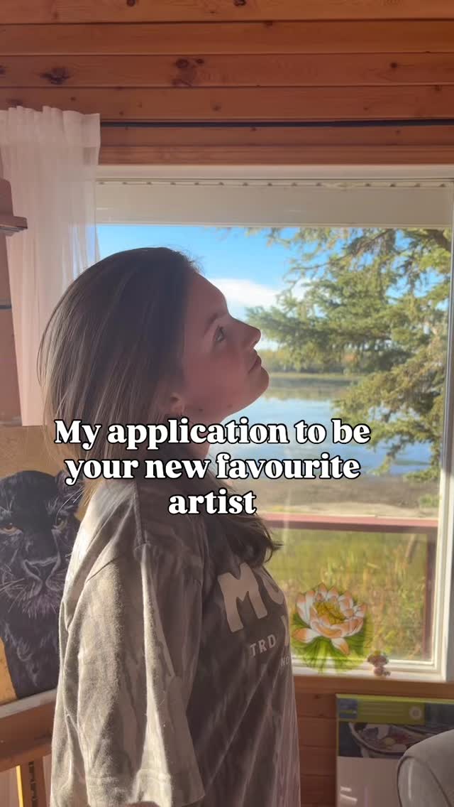 🎨 My audition to be your new favourite artist ✨
I paint wildlife, emotion, and a little bit of chaos — now taking center stage on your feed. 💫
Do I get the part? 👀
#artistsoninstagram #artreel #artshowcase #wildlifeart #canadianartist #artvideo #artcollector #paintingprocess #artistreel #artforsale #supportartists #artcommunity #originalart #artistsofinstagram #artoftheday #fineart #creativeprocess #yeg #yegart #yegartist