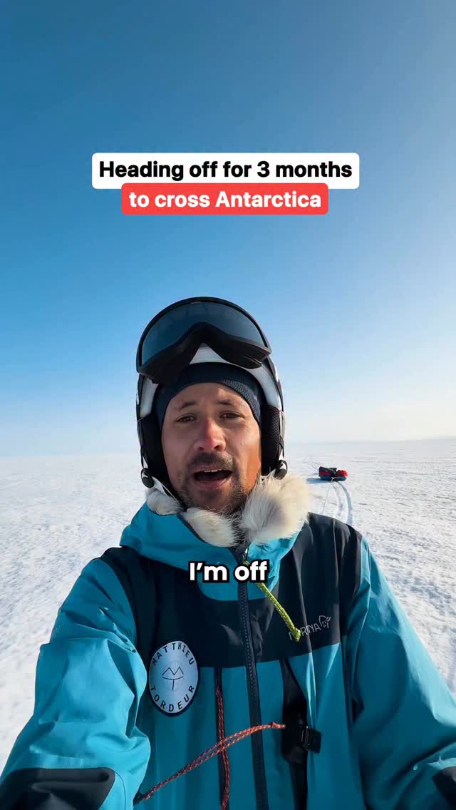 🎉 It’s official: the Under Antarctica Expedition is launching!
Explorer @matthieutordeur and glaciologist @heidisevestre are joining forces to attempt a kite-ski crossing of Antarctica — uncovering clues that could change how we understand our planet’s climate future.
🌬️ For 3 months and over 4,000 km, we’ll tow two ground-penetrating radars to map ancient and recent ice layers. These unprecedented data will help refine projections of Antarctica’s contribution to sea-level rise and improve climate change models.
Our mission?
🪁 4,000 km across Antarctica by kite-ski
📡 Map the hidden depths of the ice
🌍 Advance our understanding of the planet’s future
💙 Inspire action to protect the cryosphere
A @unesco endorsed scientific expedition, part of the Decade of Action for Cryospheric Sciences (2025–2034) 🌍❄️
🧑🏻🏫 We’re also launching a free educational program with @temoins_polaires, available in English and French — open to all schools soon!
🤝🏻 Huge thanks to our partners who make this possible:
@axaresearchfund, Rothschild & Co, @rolex #PerpetualPlanet, @lacouronne_argentiere, IT Link, @fondationetrillard, Fondation Alphonse Weicker, @grandnordgrandlarge, and Fondation Eau Neige et Glace.
🔬 Proud to collaborate with scientists from the British Antarctic Survey, the Alfred Wegener Institute, and the University of Edinburgh.
For 90 days, it will be just us, the wind… and the unknown.
Follow along and don’t miss a moment of this extraordinary journey.
📅 Departure: late October