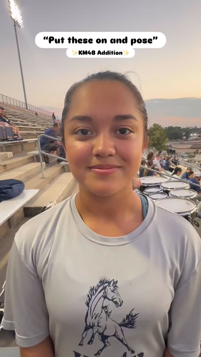 We 💙 KM4B :) #km4b #marchingband #band #footballgames #bandmemes