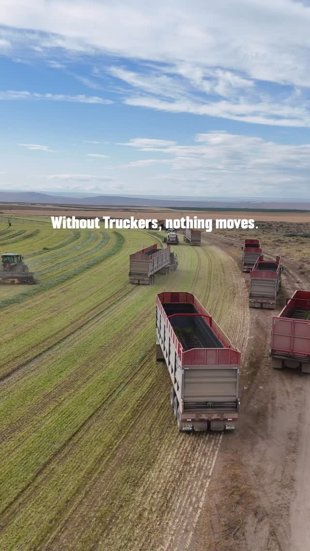 Today is National Truckers Day.
Truckers don’t just move loads — they move the world.
They’re the backbone of every harvest. They show up, haul hard, and keep America moving.
We can’t do it without you.