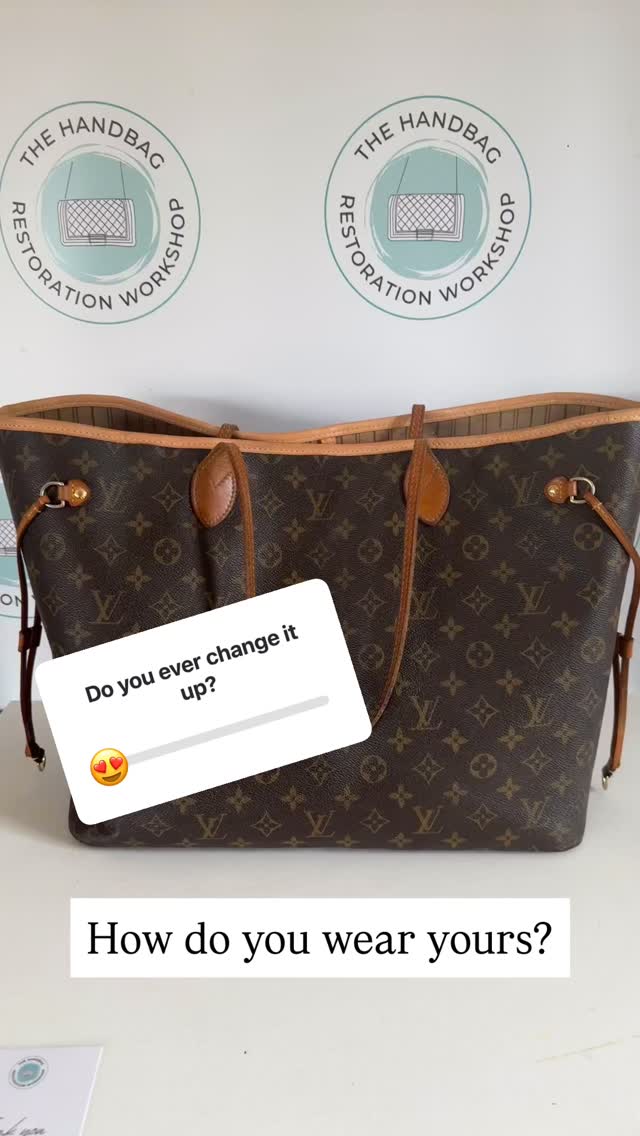 I’ve seen more Neverful totes being worn in reverse recently, what are your thoughts??