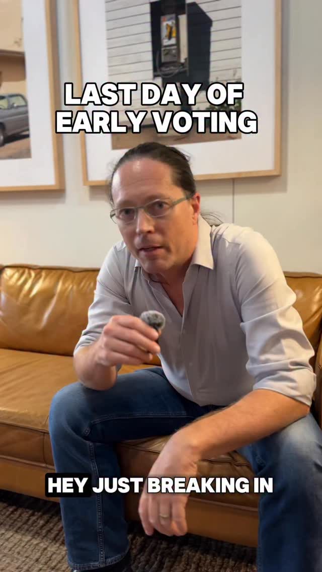 Today is the last day of early voting ! 🗳️ Remind your people!